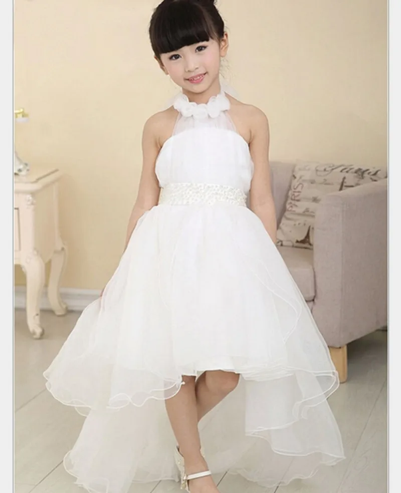 Горячее Надувательство Девушки Цветка Платья Для Официальных Партия Элегантный