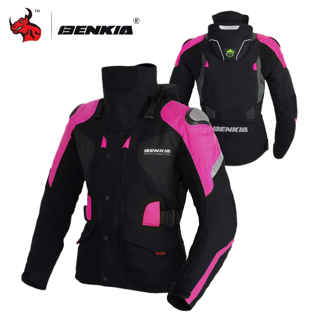 Мотоциклетная куртка BENKIA Зимняя женская мотоциклетная для езды на мотоцикле
