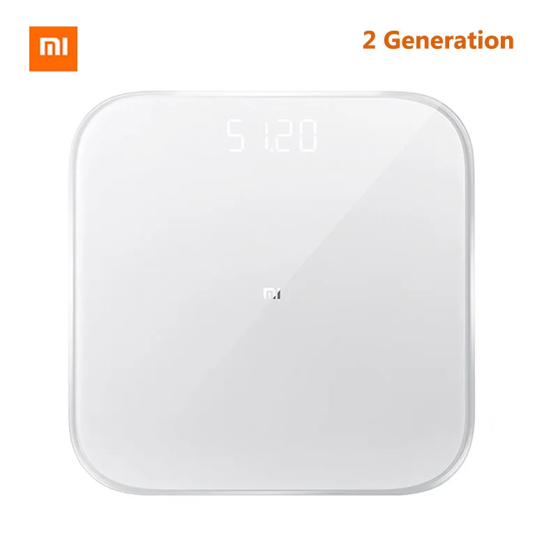 2019 Xiaomi Mi весы 2 умные для жировых отложений Bluetooth 5 0 APP монитор СВЕТОДИОДНЫЙ