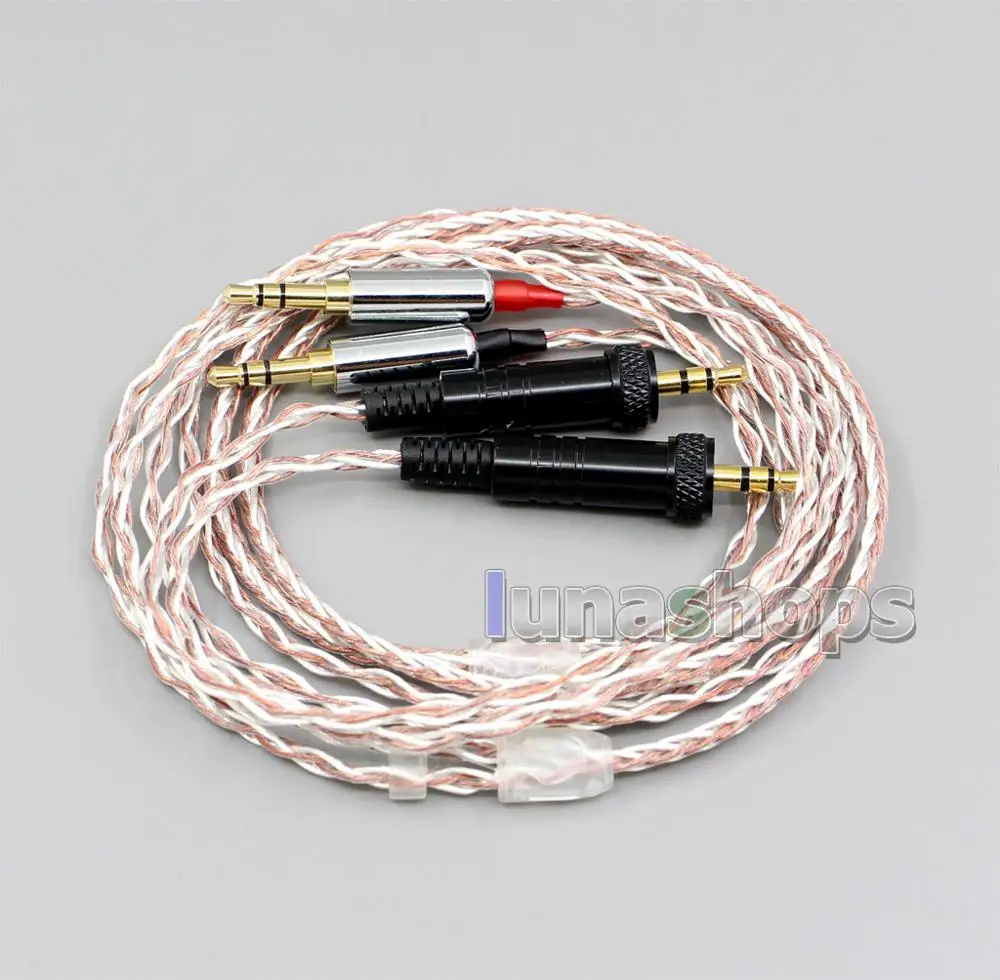 

LN006392 Hi-res Silver + OCC Alloy AFT Earphone Headphone Cable For sony PHA-3 MDR-Z7 MDR-Z1R MUC-B20SB1 B30UM1