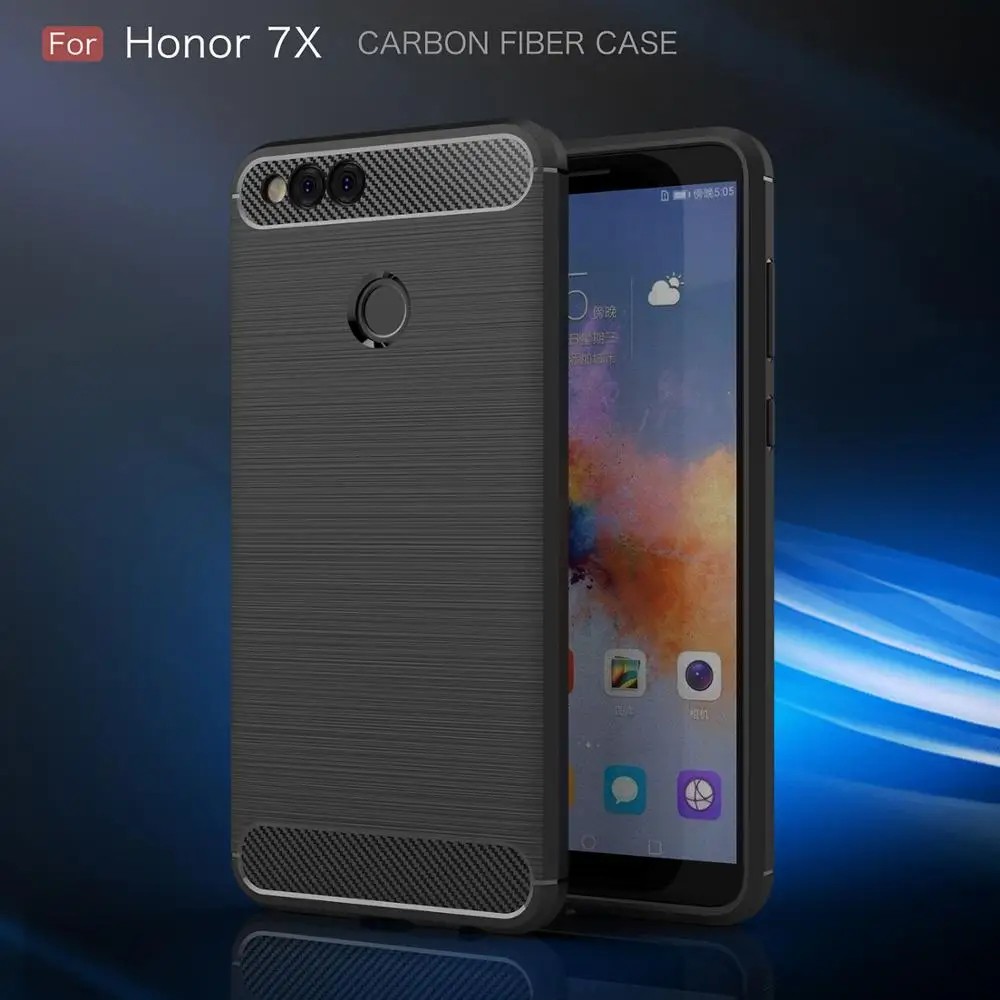 Чехол 5 93 дюйма для Huawei Honor 7X чехол 6X Mate Se 9 Lite Dual Gr5 2017 BND L21 оболочка | Мобильные