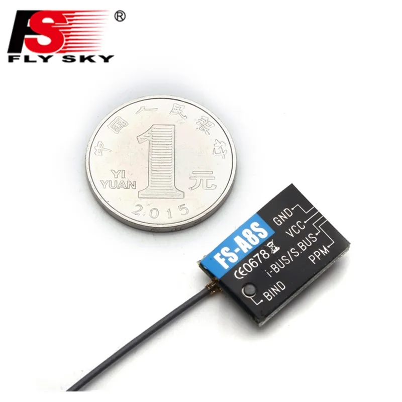 Новинка мини приемник Flysky FS A8S 2 4G PPM i BUS SBUS 8CH для радиоуправляемого