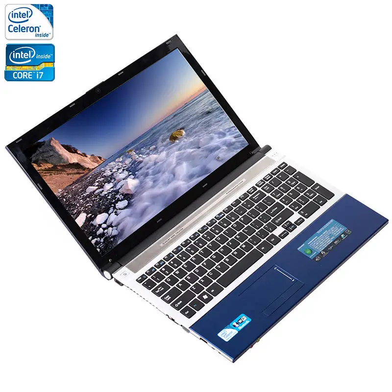 Sapphire Blue Ноутбук ZEUSLAP 15,6 дюймов Intel Core i7 или intel pentium 8 ГБ ОЗУ+ 1 ТБ HDD Windows 10 Wifi Bluetooth DVD-ROW - Цвет: Sapphire Blue