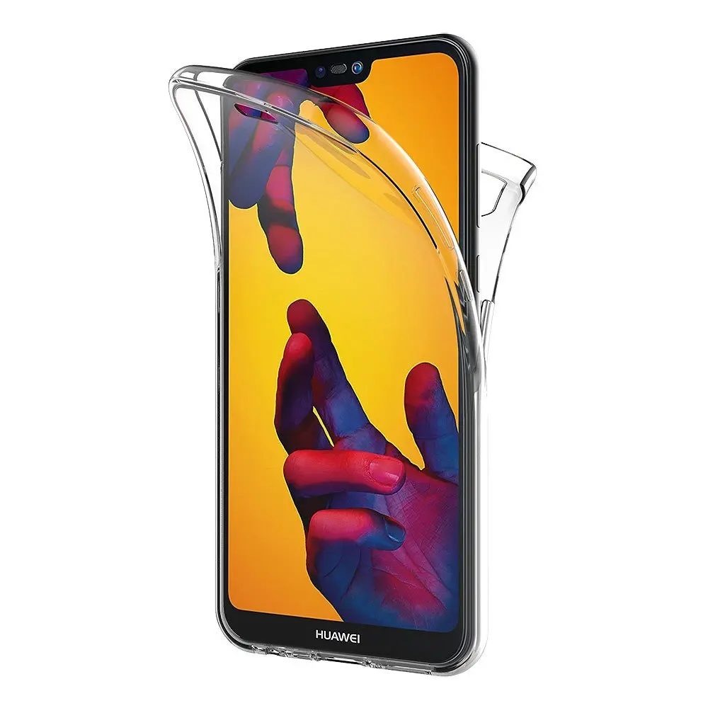 Чехол для Huawei P20 чехол Lite Pro с полным покрытием на 360 градусов мягкий прозрачный
