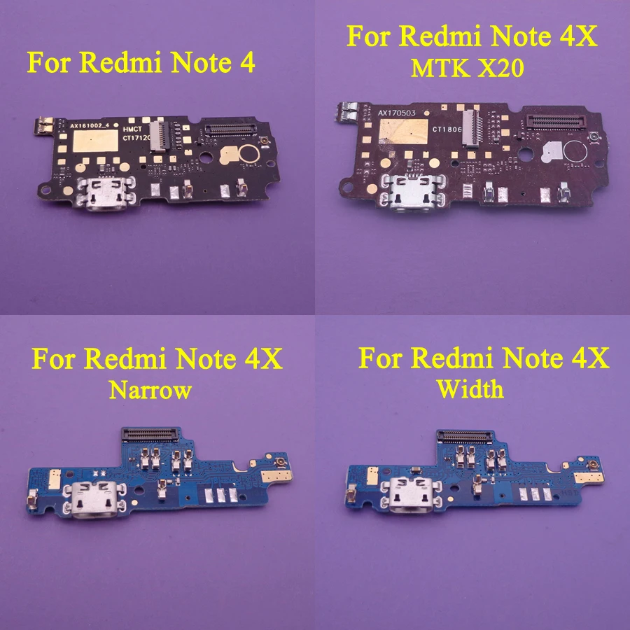 Разъем док станции для зарядного устройства Xiaomi Redmi NOTE 4 / 4X MTK X20|Соединители| |