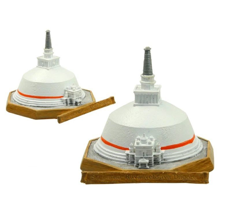Высокое качество Шри Ланка Stupa креативные изделия из смолы всемирно известная