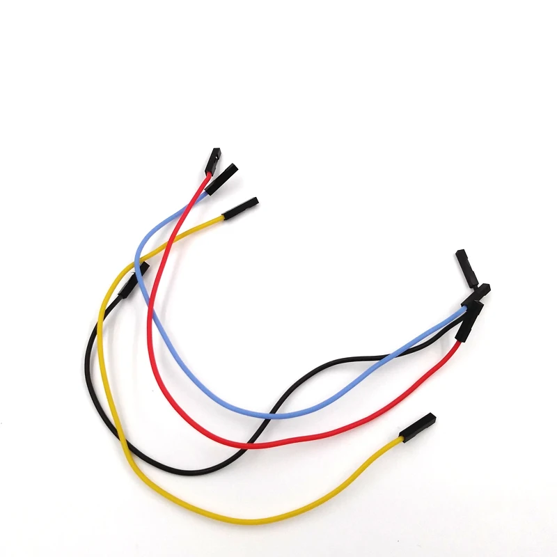 40 шт./лот кабель Dupont 20 см мягкий силиконовый провод 24AWG 1 контактный переходник