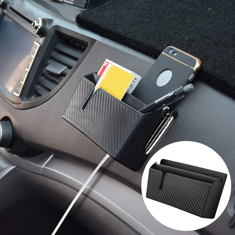 OVERE 1 шт. искусственное углеродное волокно для поддержания порядка Kia Rio Ceed Cerato Sorento