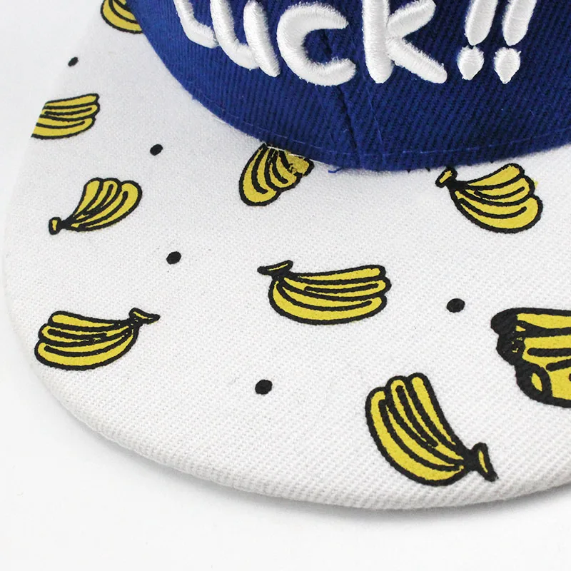 Детские брезентовые бейсболки унисекс с надписью удачи уличные защелкой на