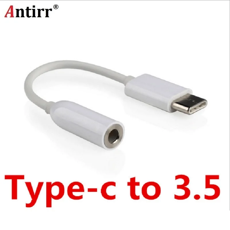 Аудиокабель USB Type C на 3 5 мм адаптер для наушников типа аудиокабель AUX динамика Xiaomi