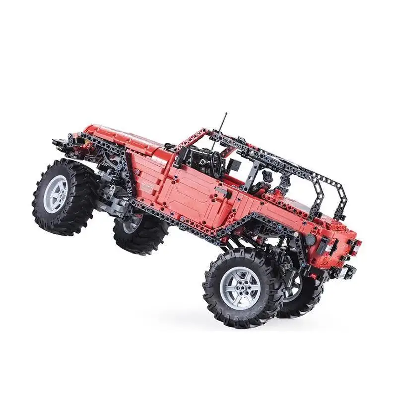 Радиоуправляемый внедорожник Jeep Wrangler Car New Technic набор строительных блоков для