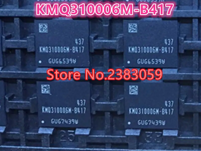 

Aoweziic 100% Новый оригинальный KMQ310006M-B417 BGA чип памяти KMQ310006M B417