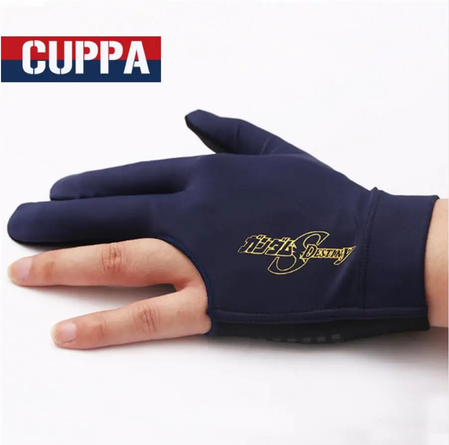 Новый Cuppa три пальца лайкра бильярдные перчатки для бассейна снукер аксессуары