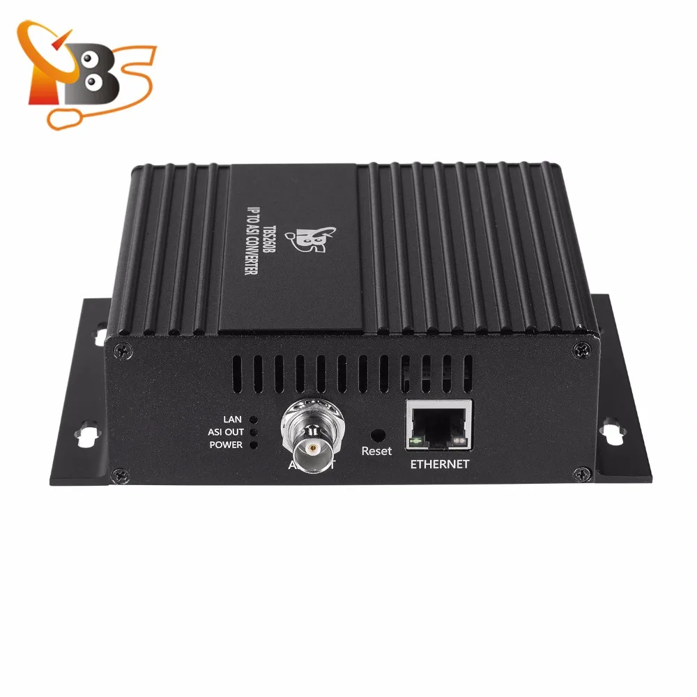 Медиа конвертер TBS260B DVB HD IP в ASI поддерживает UDP RTP однорежимный и многоадресный