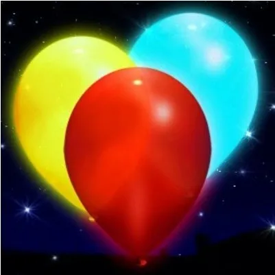 

100pcs*Muticolor Balloon led light Festival lamp for wedding party decoration Vase Eiffel led light colorful fairy lights