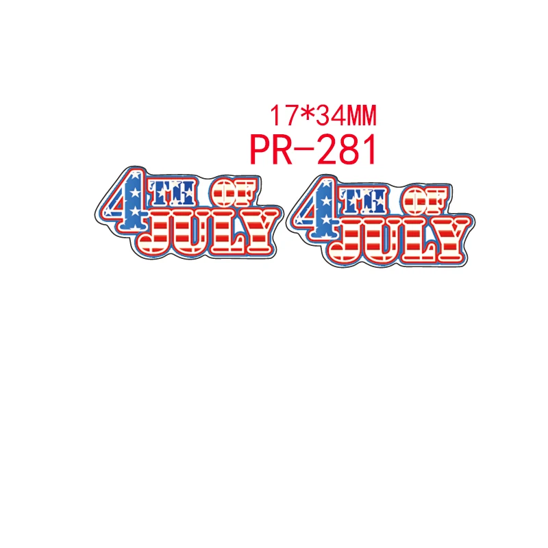 Бесплатная Доставка 30 шт. плоское украшение из смолы ленты 4th of July pr280|ribbon free