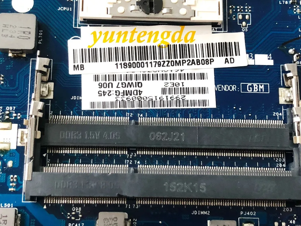 Оригинальная материнская плата для Lenovo G780 QIWG7 LA 7983P SLJ8E протестированные хорошие