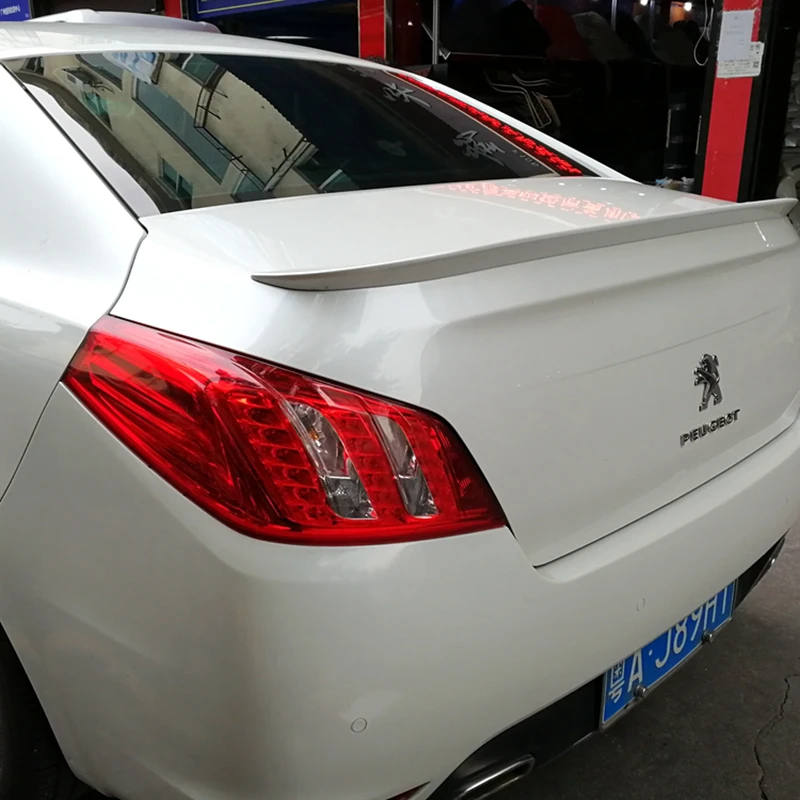 Для Peugeot 508 спойлер 2014 2018 высокое качество абс материал Автомобильный задний