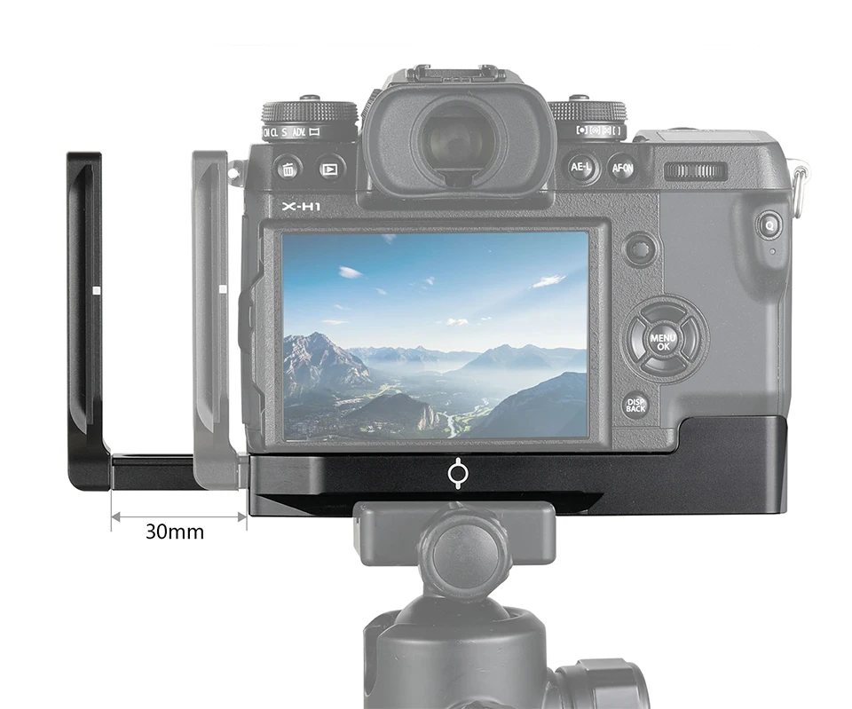 SmallRig DSLR Camear Quick Release X-H1 L кронштейн для Fujifilm X-H1 Камера пластина особенность с Arca стильная тарелка 2178
