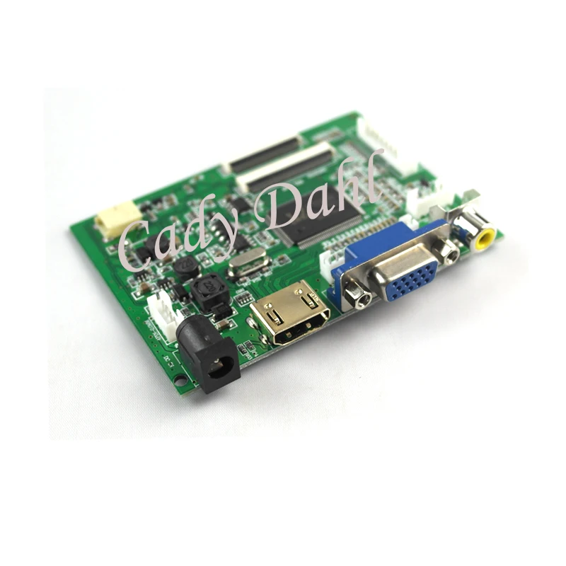 Плата контроллера высокой яркости HDMI VGA 2AV TTLController для HE080IA-01D HJ080IA-01E 1024X768 40 Pins TFT