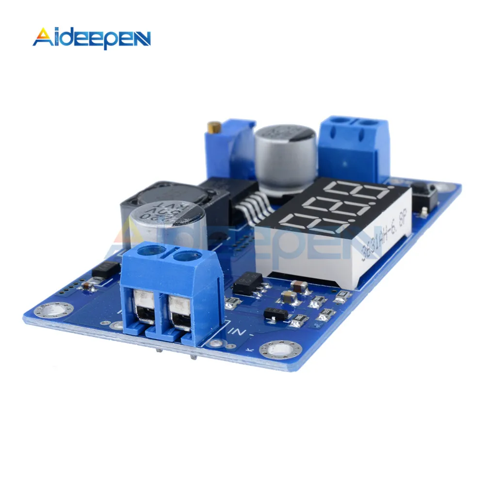DC XL6009 цифровой повышающий Питание Модуль Регулируемый 4 5 32V постоянного тока до 52