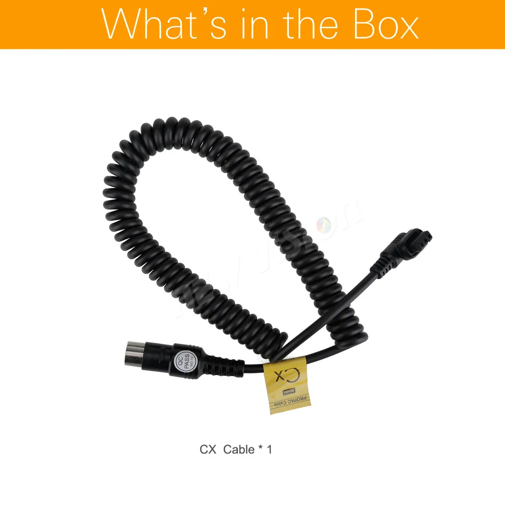 Godox CX Camera Power Cable for Connecting PB820 PB960 Flash Pack and Canon Speedlite | Электроника
