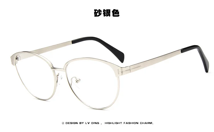 

Optical Custom made optical prescription myopia glasses Fashion Classic vintage T metal spectacle frame Photochromic +1.0 to +6