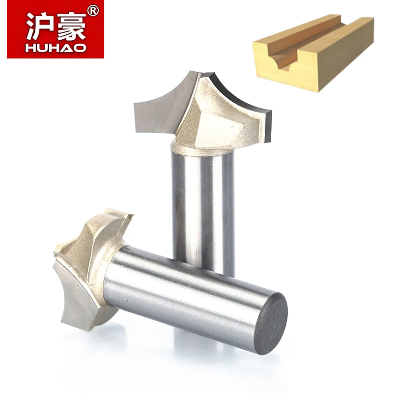 1 шт. хвостовик фрезы HUHAO 1/2 &quot1/4&quot для деревообрабатывающего инструмента резец