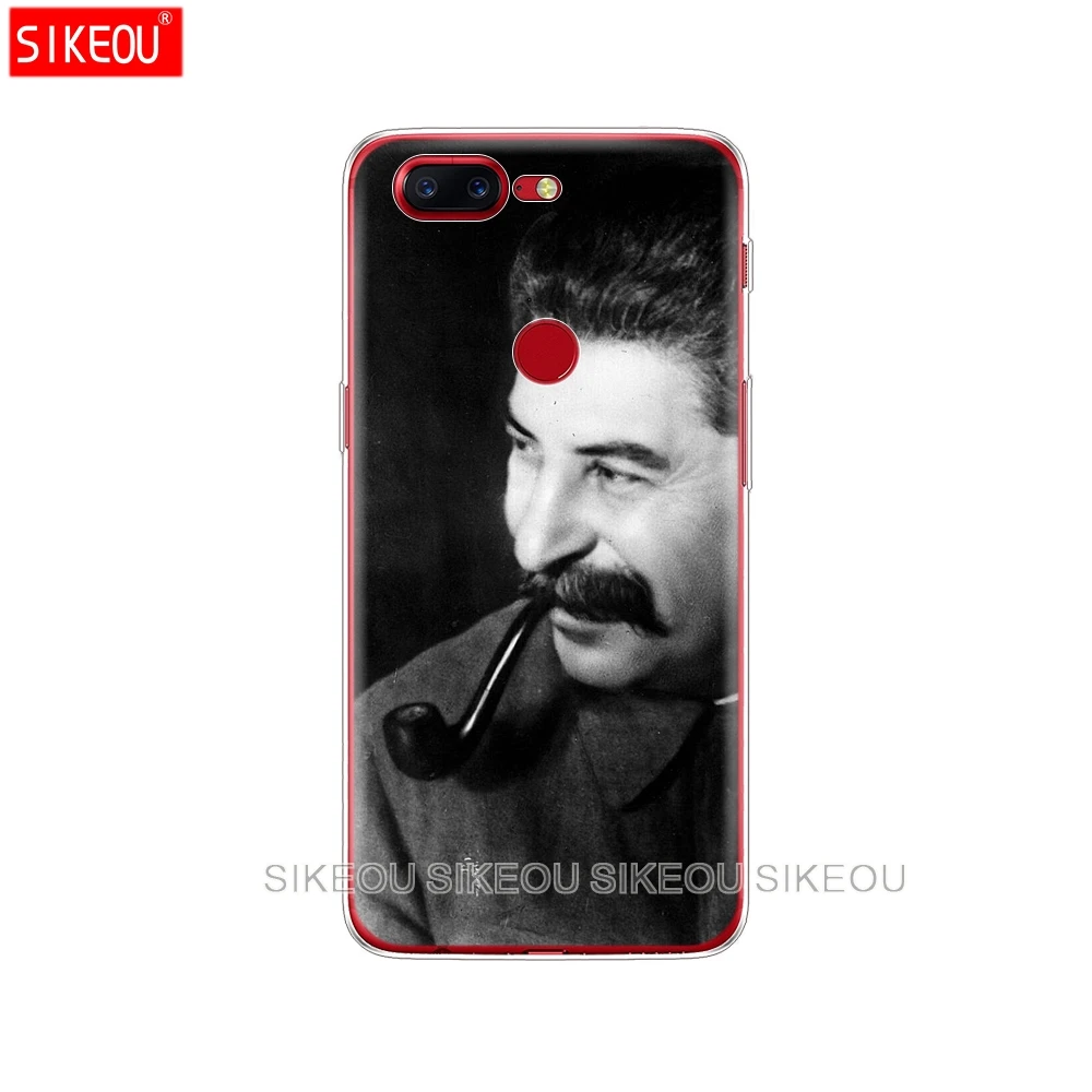 Силиконовый чехол для Oneplus one plus 6 5T 5 3 A3000 A5000 русский Сталин СССР | Мобильные