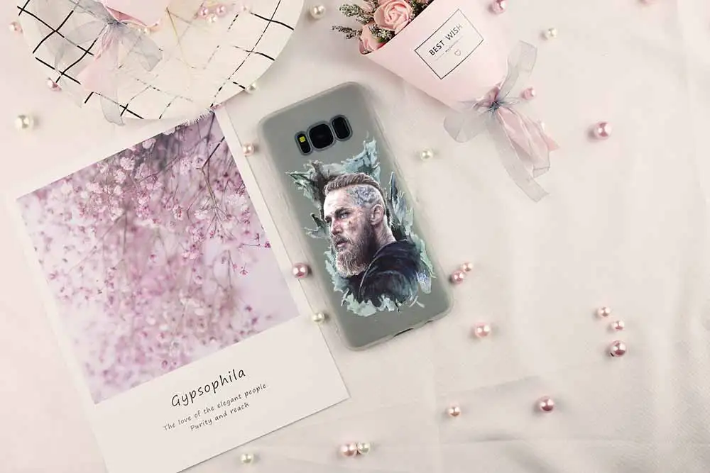 Мягкий чехол с логотипом серии vikings для Samsung Galaxy S7 Edge S8 S9 S10 S11 S20 S21 Plus Lite E Ultra |