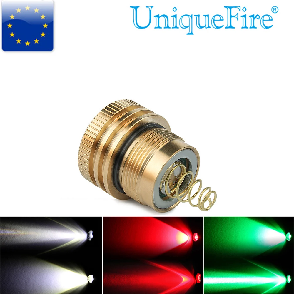 Держатель светодиодной лампы UniqueFire UF-1508 3 режима XRE белый/красный/зеленый
