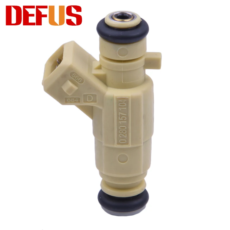 Топливный инжектор DEFUS 4X OEM 0280157104 Bico Инжектор для Chevrolet Agile Celta кобальт призма
