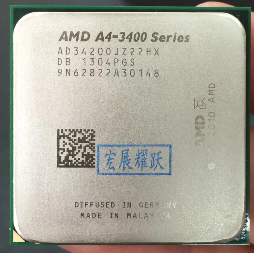 AMDAMD Φ A4 3420 двухъядерный процессор 100% рабочий для настольного компьютера