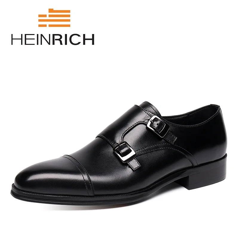 HEINRICH/2018 г. Формальные Мужские модельные туфли модные итальянские дизайнерские