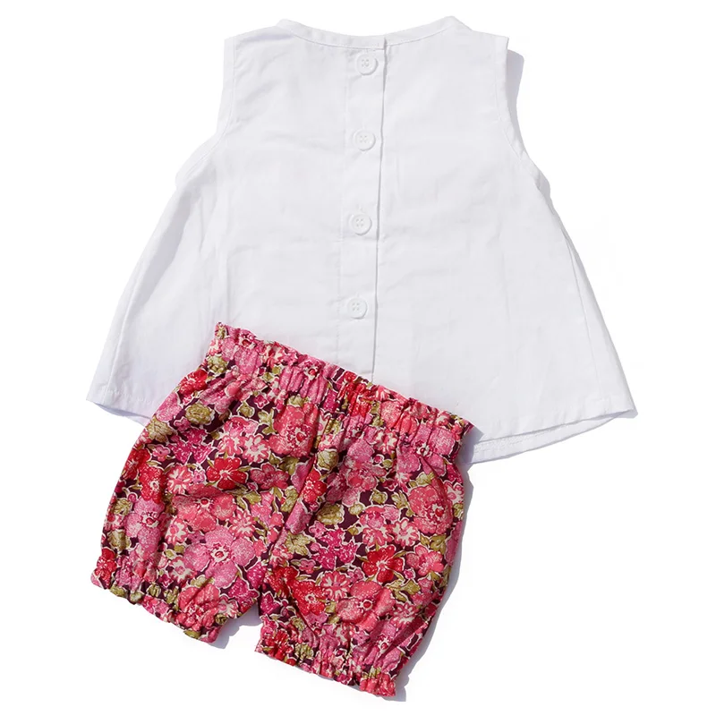 Новинка 2018 лидер продаж Одежда для новорожденных детей малышей летний цветочный