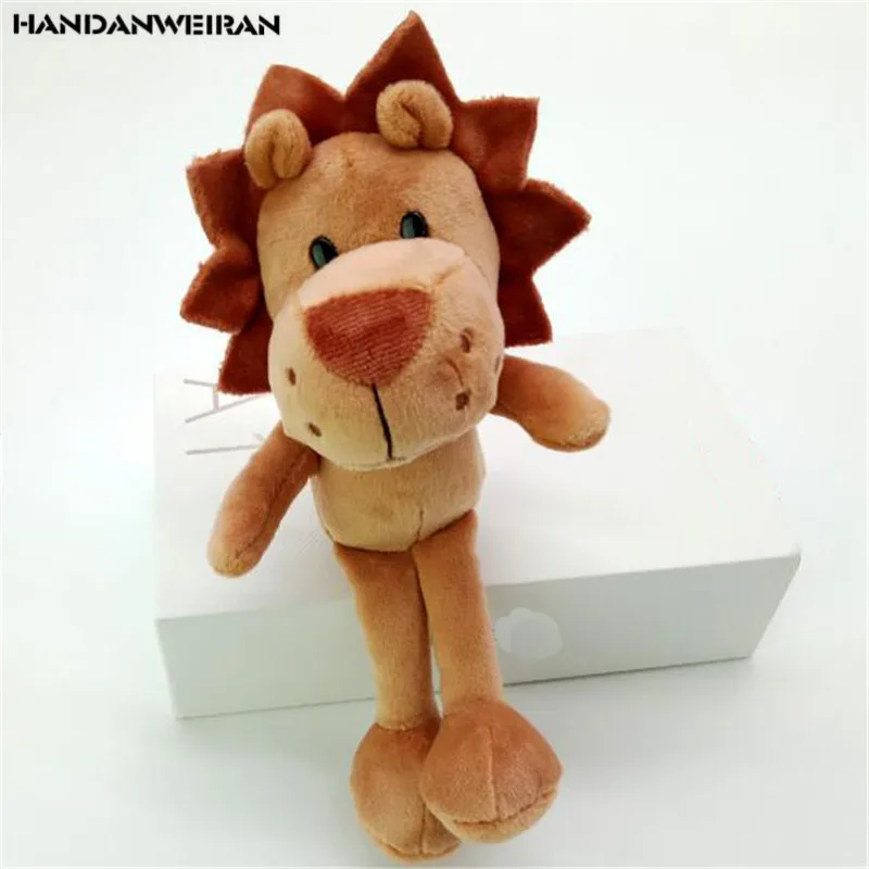HANDANWEIRAN 1 шт. милый мини мультфильм Лев плюшевая игрушка подвеска львы кукла