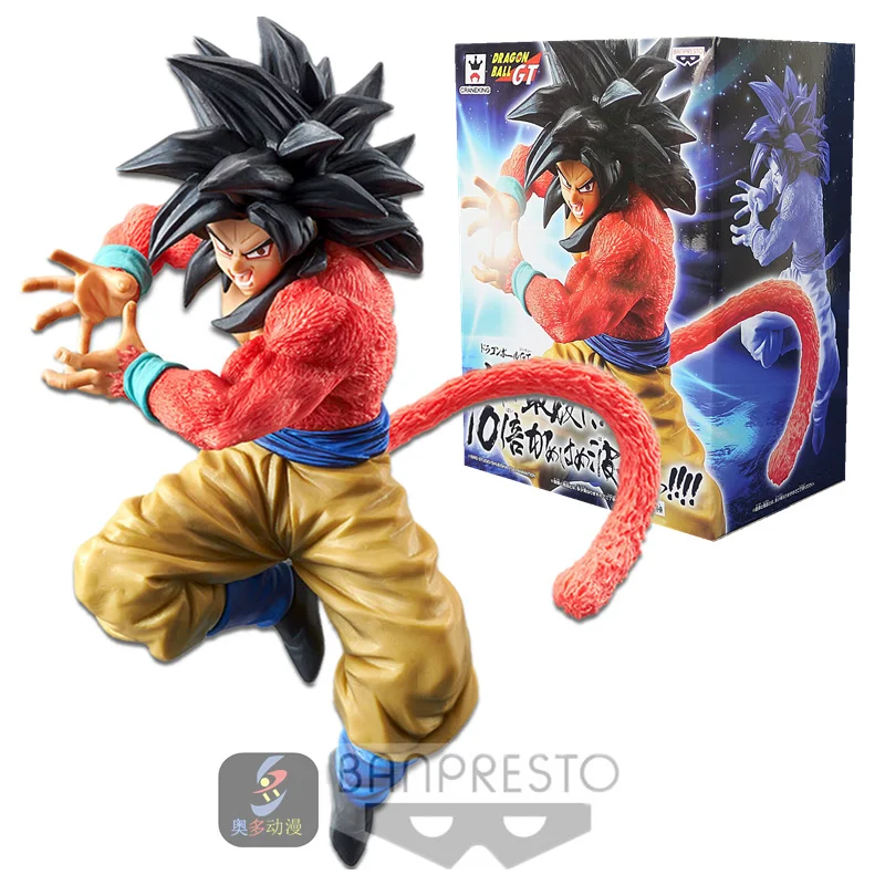 Banpresto Dragon Ball Z DB GT SSJ4 Гоку Рисунок 10 Kamehameha Окончательный Juguetes Brinquedos куклы игрушечные лошадки