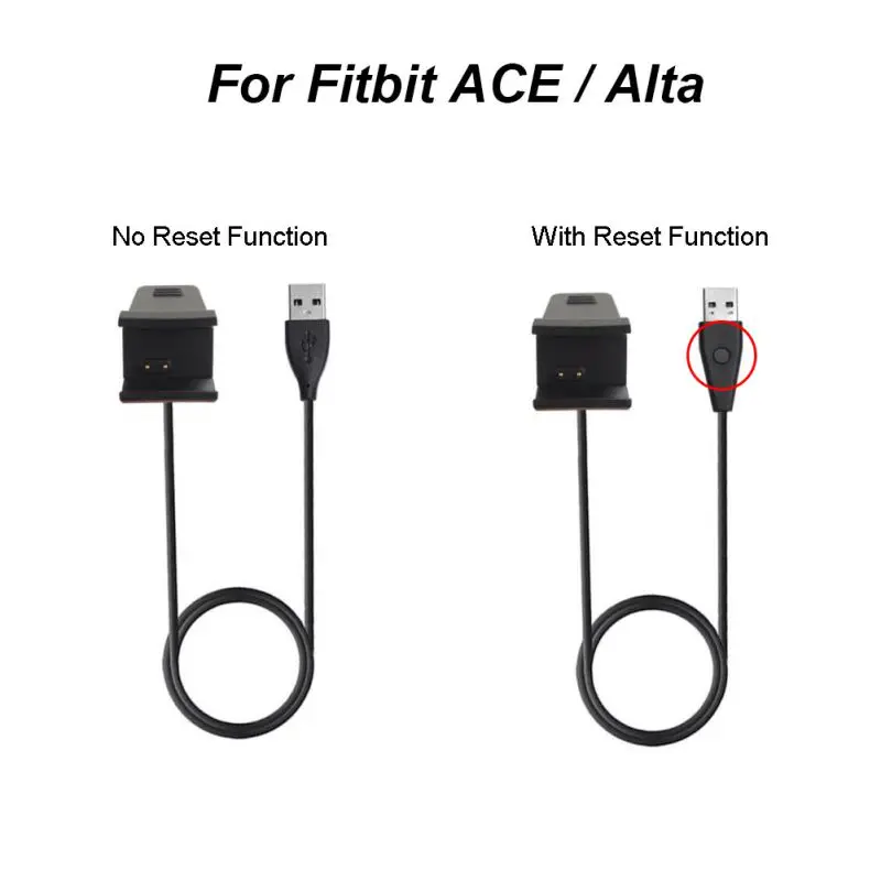 Зарядное устройство для fitbit Ace с зажимом зарядки сменные смарт браслеты usb кабель