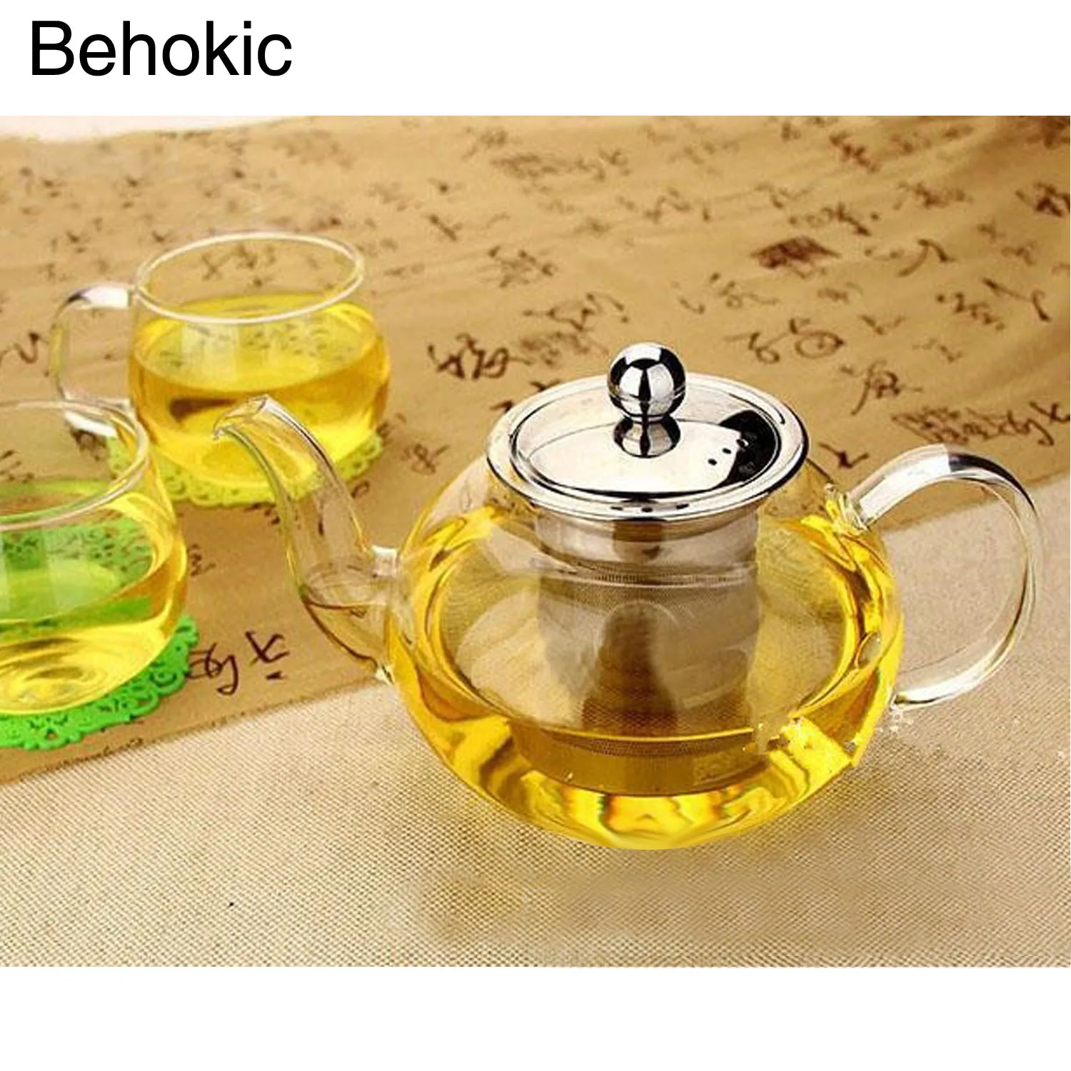 Бесцветный стеклянный чайник для заваривания 600 мл|pot with lid|pot teapot glass |