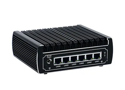 Pfsense компьютеры intel kaby lake Core i3 7100u двухъядерный безвентиляторный мини ПК 6