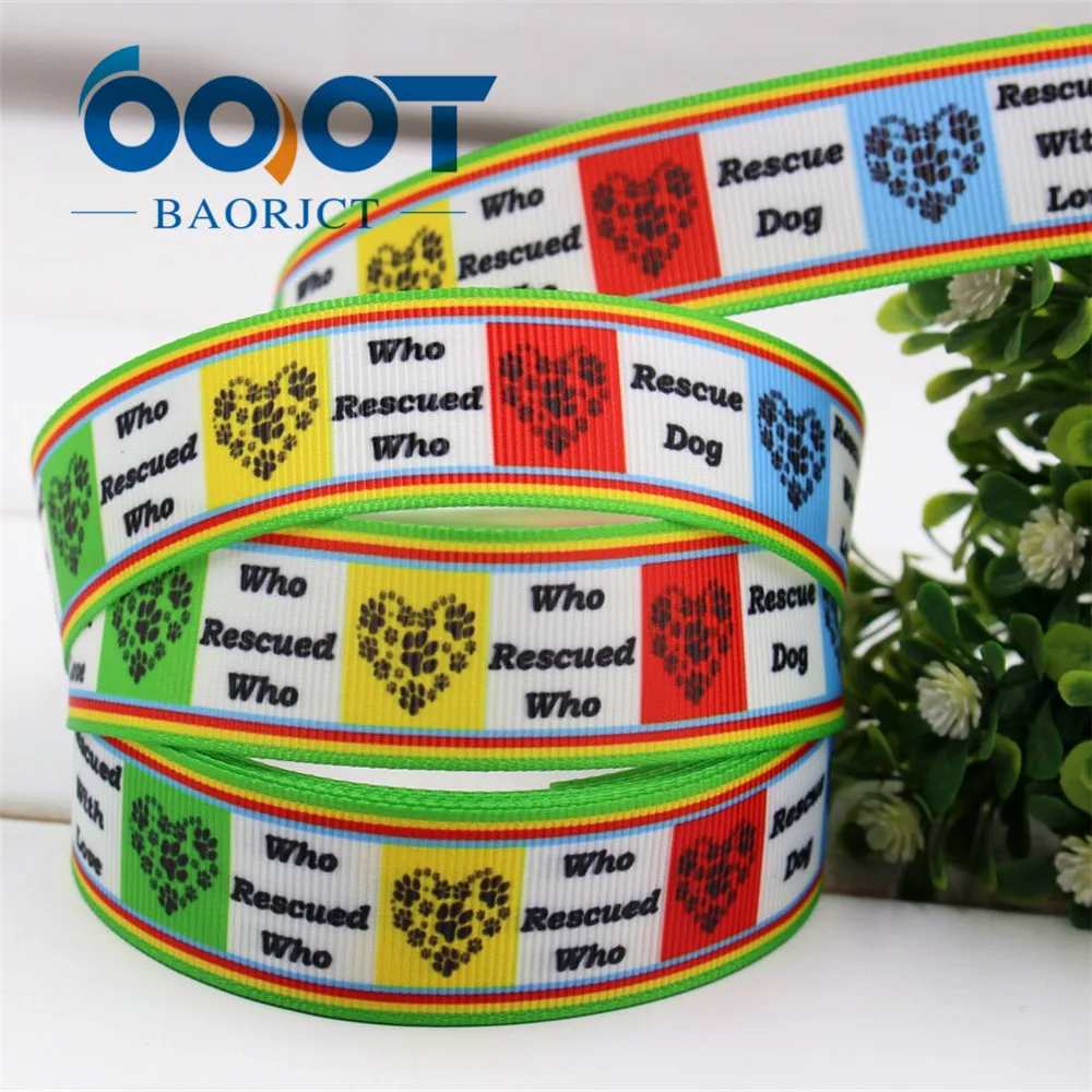 OOOT BAORJCT 17225161 1 'ཕ ММ мультфильм Печатных grosgrain ленты DIY ручной работы аксессуары