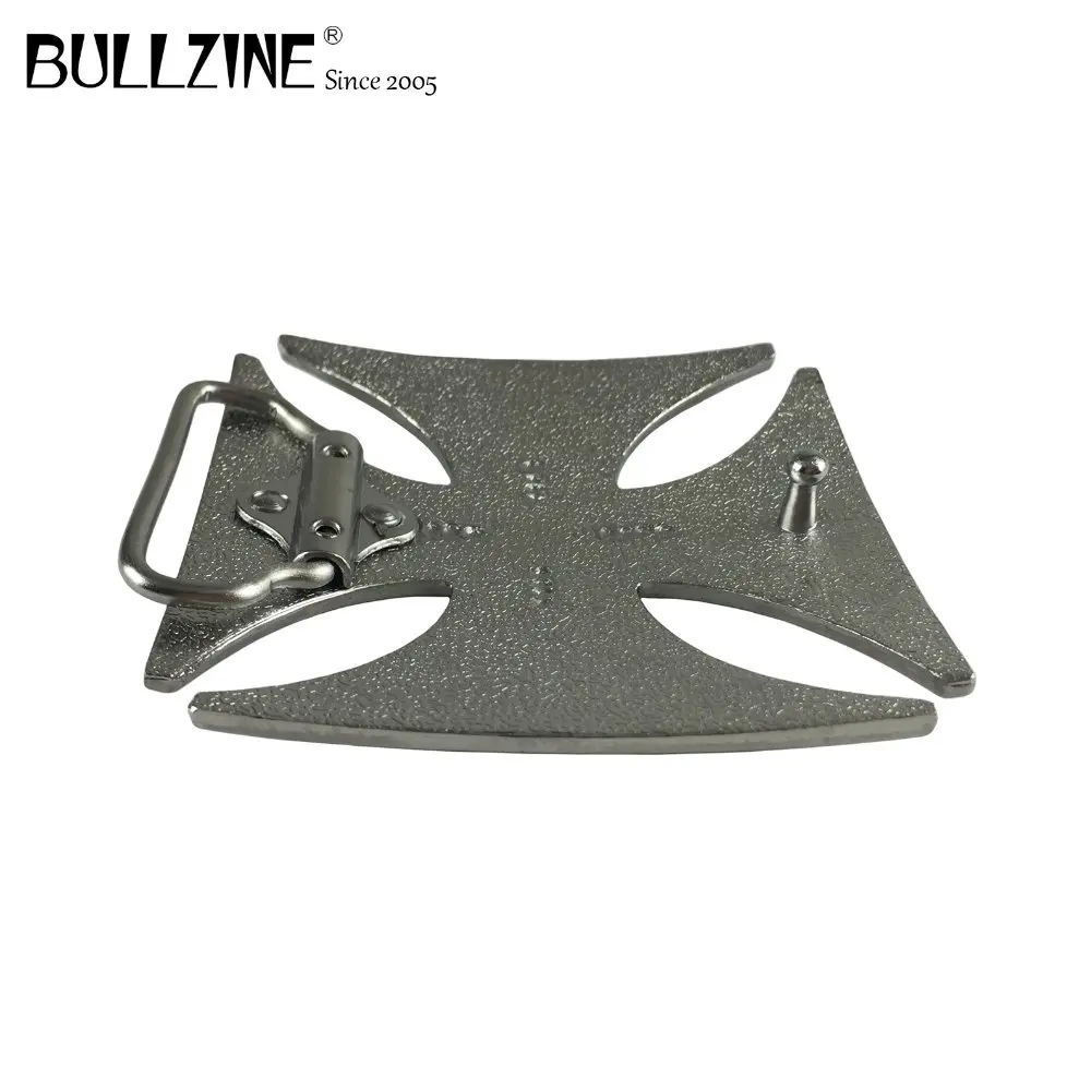 Bullzine оптовая продажа черный эмалированный измельчитель крест western джинсов в