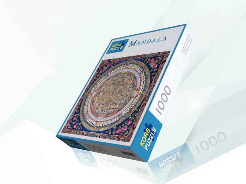 Бесплатная доставка 1000 шт. пазл Мандала игрушки вееры Ограниченная Коллекция