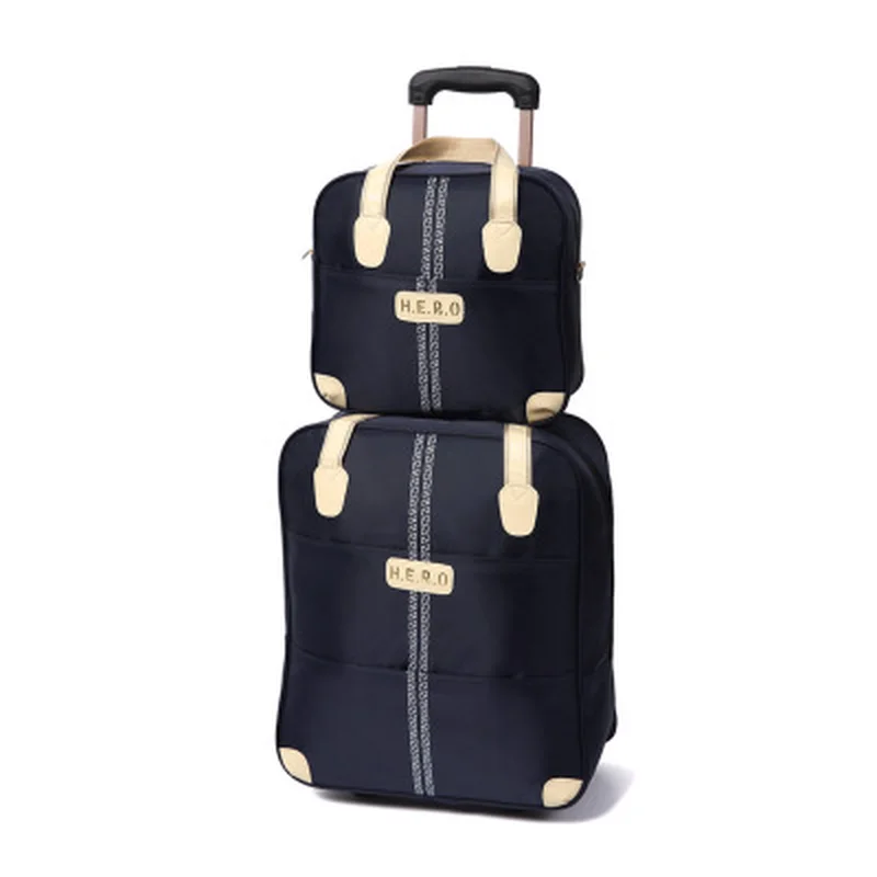 Men's Business Trolley Travel Luggage Bags Unisex Waterproof Trolley Cases Travel Boarding Bag Spinner with Suitcase Set Handbag