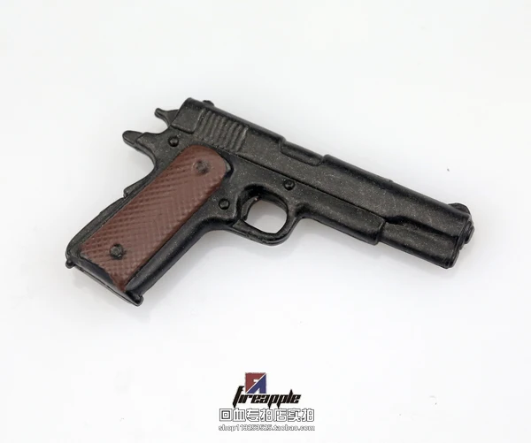 Модель 1/6 солдат M1911 размер пистолета не может быть движущегося покрытия могут по