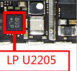 50pcs/lot For iPhone 6G 6 PLUS 6+ 6P 6plus U2205 Gravity ic chip LP on board | Мобильные телефоны и аксессуары