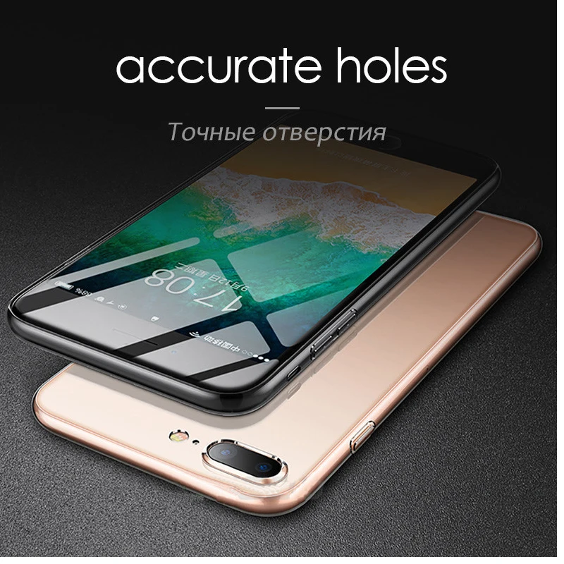 Силиконовый чехол для телефона iphone 5 5S 6 xs se 7 8 plus Прозрачный силиконовый 6s |