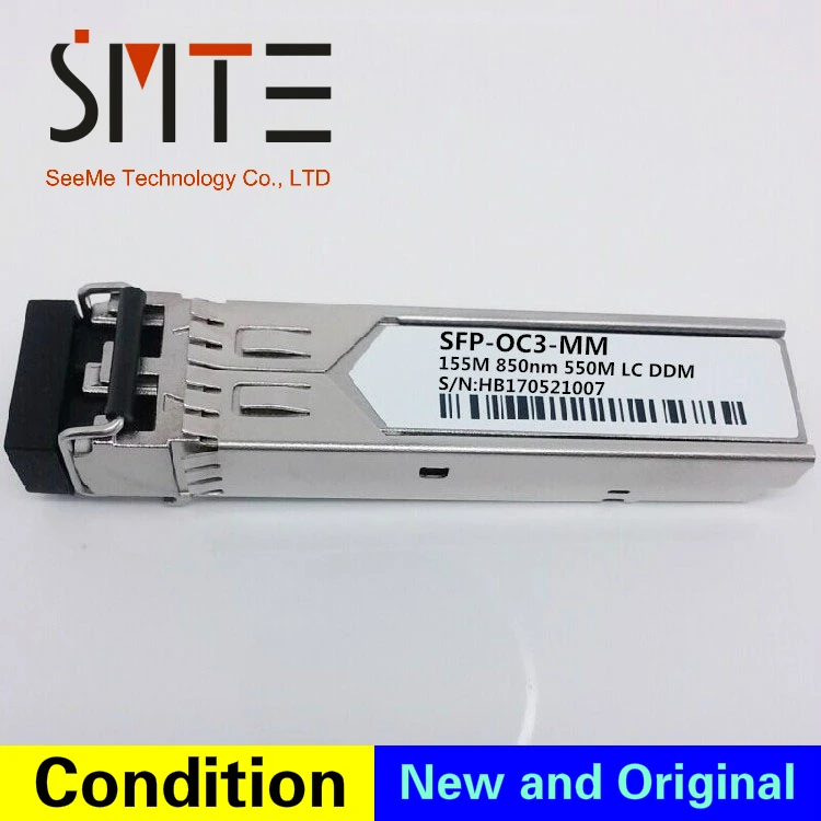 Совместимость с cisco SFP OC3 MM 155M 850nm 550M LC DDM 10 2078 01|ddm| |
