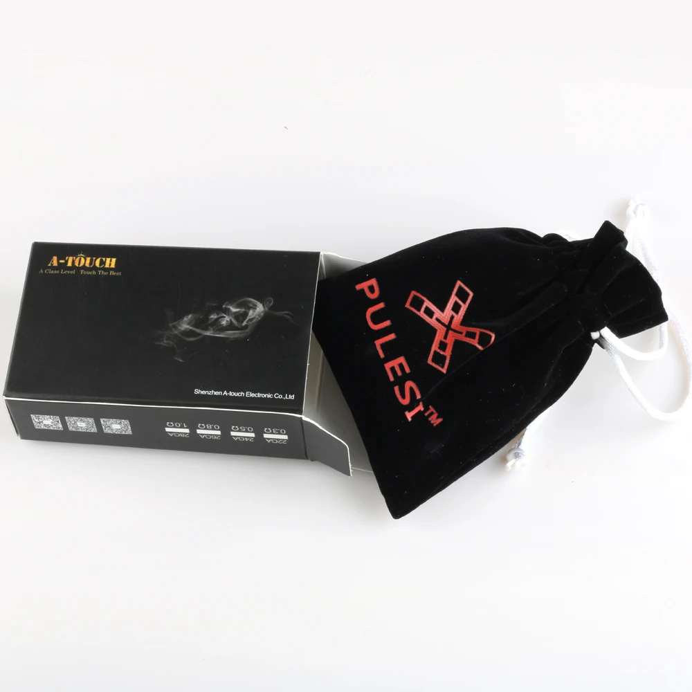 Оригинальный A touch Pulesi Nov Безвинтовой RDA ремонтный резервуар с 810 ПЭИ дрип тип для