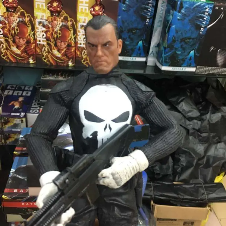 Сумасшедшие игрушки Каратель ПВХ модель ручной фигурки | Фигурки